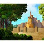 Westcott Scenic Background (5x6', Castle)