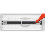 Lynx Studio Technology Aurora Vented Panel - 1U Blank Panel 