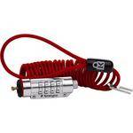 Kensington ComboSaver Combination Portable Notebook Lock (Red)