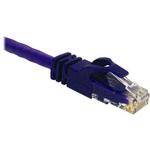 C2G 14' (4.3 m) Cat6 Snagless Patch Cable (Purple)