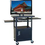 Hamilton Buhl PLCAB4226E Wide Body Flat Panel TV Cart with Locking Cabinet
