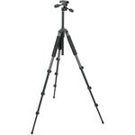 Slik Sprint Pro II 4-Section Tripod w/ 3-Way Panhead (Gunmetal)