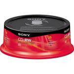 Sony CD-RW 4x Rewritable Spindle (25-Pack)