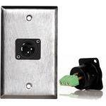 TecNec WPL-1113TB Stainless Steel 1-Gang Wall Plate