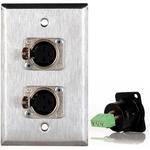 TecNec WPL-1116TB Stainless Steel 1-Gang Wall Plate