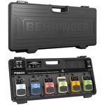 Behringer PB600 Universal Effects Pedal Floor Board with 9V Power Supply