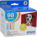 Epson Epson 98 High Capacity Claria Ink: Full Color Cartridge Set