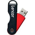 Lexar 4GB JumpDrive TwistTurn USB 2.0 Flash Drive - Red