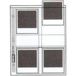 Vue-All Photo Saver Archival Storage Page, 4x4.5", Holds 8 Prints - 100 Pack