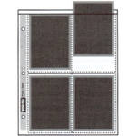 Vue-All Photo Saver Archival Storage Page, 4x5", Holds 8 Prints - 25 Pack