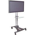 Premier Mounts PSD-EB60CB  Elliptical Floor Cart with 60" (152.4cm) Black  Poles 