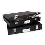 Archival Methods 12-036 Solander Museum Case (17.5 x 25.25 x 2.5", Black)