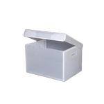 Archival Methods 55-6562 Flip-Top Record Storage Box (12.5 x 15 x 10", 3 Pack)