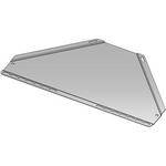 Peerless Industries ACC324 Corner Mount Shelf (Silver)