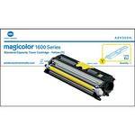 Konica A0V305F Yellow Toner Cartridge  for magicolor 1600W Series Printers 