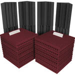 Auralex Project 2 Roominators Kit - (Burgundy/Charcoal)