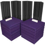 Auralex Project 2 Roominators Kit - (Purple/Charcoal)