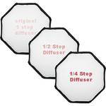 Photoflex Diffusion Fabric Kit - 1/4 & 1/2 Stop, for Medium (5') OctoDome