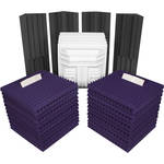 Auralex Deluxe Plus Roominators Kit - (Purple/Charcoal)