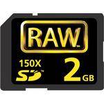 Hoodman 2GB RAW SD Memory Card
