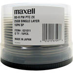 Maxell BD-R Blu-ray 25GB 2x Disc (Spindle Pack of 15)