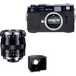 Zeiss Zeiss Ikon Rangefinder Film Camera, 21mm f/ 2.8 Biogon T* ZM Lens, 21mm ZI Viewfinder Bundle (Black)