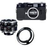Zeiss Zeiss Ikon Rangefinder Film Camera, 35mm f/2.8 C Biogon T* ZM Lens Bundle (Black)