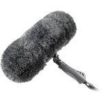 K-Tek KR-SFT-ZEPP Basket Windshield with Fur Cover and Rubber Hand Grip
