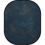 Westcott 5x6' Muslin Collapsible Background - Gentian Blue