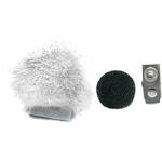 K-Tek Fur Windsock with Foam Insert for Lavalier Microphones (White)