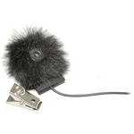 K-Tek Fur Windsock with Foam Insert for Mini Lavalier Microphones (Black)