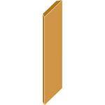 Auralex S3CT SonoSuede Corner Trap - Single Panel (Yellow )