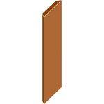 Auralex S3CT SonoSuede Corner Trap - Single Panel (Orange )