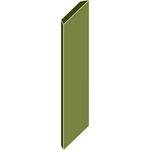 Auralex S3CT SonoSuede Corner Trap - Single Panel (Green )