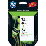 HP 74/75 Combo-pack Inkjet Print Cartridges