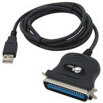 SIIG 4.9' (1.5 m) USB to Printer Adapter