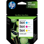 HP / Hewlett Packard 564 Combo-pack Cyan/Magenta/Yellow Ink Cartridges