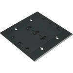 Kramer Frame-2G for Wall Plate Inserts (2 Gang, Grey) 