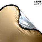 Westcott Illuminator Collapsible Reflector - 42" Square - Sunlight/Silver 