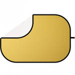 Westcott Reflector - 48x72" - Gold, White