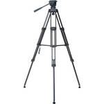 Libec TH-650DV Head/Tripod with Brace, Pan Handle & Carrying Case