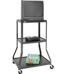 Advance PIXMate PM5W-54J Adjustable Wide Base A/V Cart (20 x 30 x 54") 