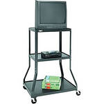 Advance PIXMate PM10-52JLT Adjustable Wide Base A/V Cart (22 x 32 x 52")