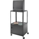 Advance PIXMate PM6C-54J  Adjustable A/V Cart w/ Cabinet  (25 x 30 x 54")