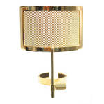 MXL PF-004-G  Metal Mesh Pop Filter for Genesis Microphones (Gold)