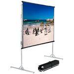 Vutec Porta-Fold Projection Screen Kit (BriteWhite, 10'6"  x 14')