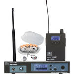 Galaxy Audio AS-1106 Personal Stage Monitoring System with EB6 Ear Phones 
