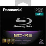 Panasonic LM-BE25DU BD-RE Blu-ray Recordable Disc