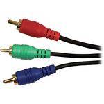Comprehensive Standard Series General Purpose 3 RCA Component Video Cable (6')