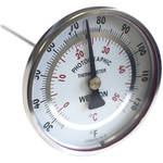 Weston Stainless Steel Dual Scale Thermometer 3" Dial